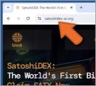 Claim SatoshiDEX (SATX) Fraude