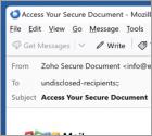 Fraude por Email Document Shared Securely