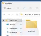 Aplicação indesejada Traw Dapp