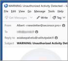 Fraude por Email Spam Activity Originating From Your Address