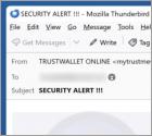 Fraude por Email Trust Wallet Sign-In Attempt