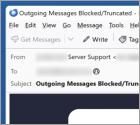 Fraude por Email Your Emails Will No Longer Be Delivered