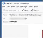 Fraude por Email Wells Fargo - Account Suspended
