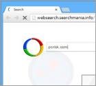 Redirecionamento Websearch.searchmania.info