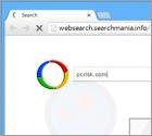 Redirecionamento Websearch.searchmania.info