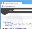 Redirecionamento Searchpagefix.com