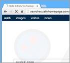 Redirecionamento searches.safehomepage.com