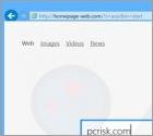 Redirecionamento Homepage-web.com