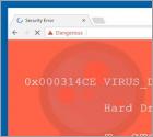 Fraude Error Virus - Trojan Backdoor Hijack