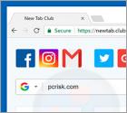 Redirecionamento Newtab.club