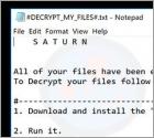 Ransomware Saturn