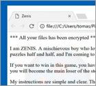Ransomware Zenis