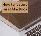 Reparar a diminuição do desempenho do MacBook. Como executar uma redefinição de fábrica?