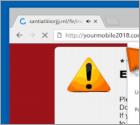 POP-UP do redirecionamento Yourmobile2018.com