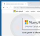 Fraude POP-UP Microsoft Authorised Device Care