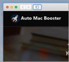 Aplicação indesejada de Auto Mac Booster (Mac)