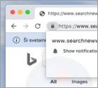 Redirecionamento Searchnewworld.com (Mac)