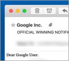 Fraude Google Winner Email