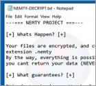 Ransomware NEMTY PROJECT