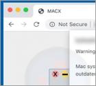 POP-UP da fraude Mac System Currently Outdated And Corrupted (Mac)