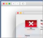 POP-UP da Fraude Your Mac/iOS may be infected with 5 viruses! (Mac)