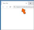 Sequestrador de navegador Hotels Booking
