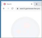 Sequestrador de Navegador Game Searcher PRO