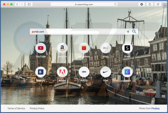 Redirecionamento Searchiing.com (Mac)