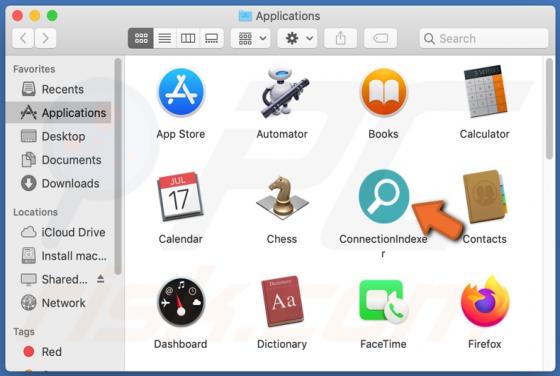Adware ConnectionIndexer (Mac)