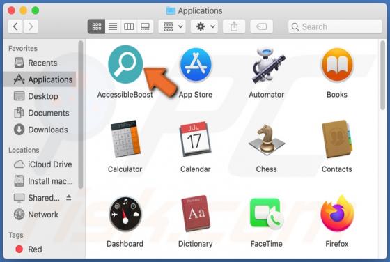 Adware AccessibleBoost (Mac)