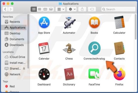 Adware ConnectedAnalog (Mac)