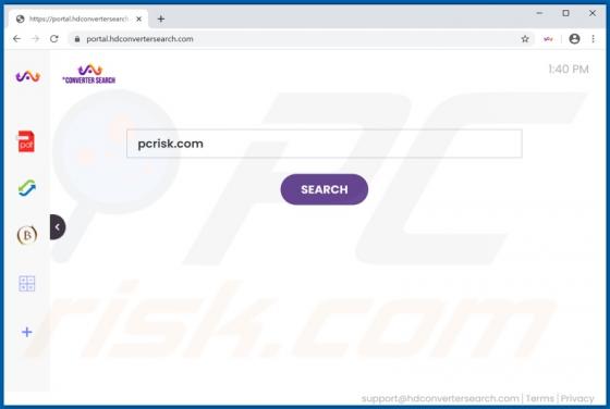 Sequestrador de Navegador HDConverterSearch