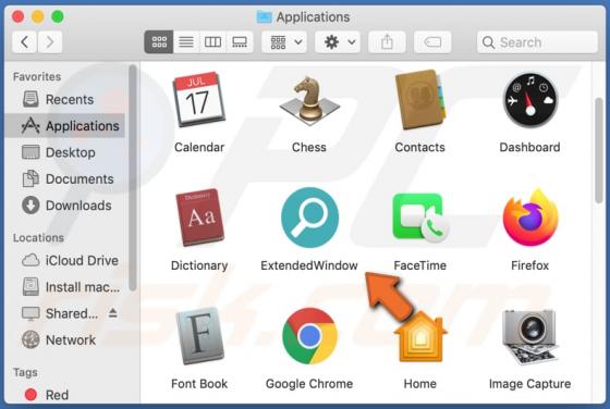Adware ExtendedWindow (Mac)