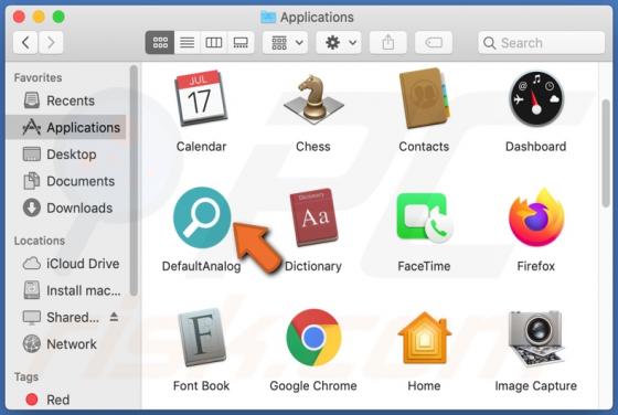 Adware DefaultAnalog (Mac)