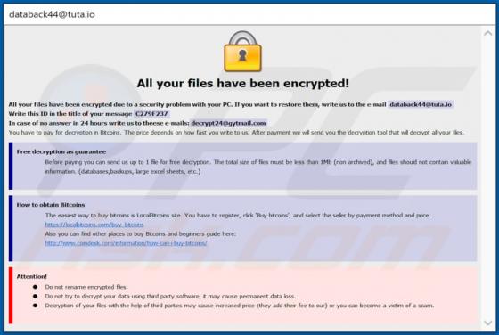 Ransomware TEREN