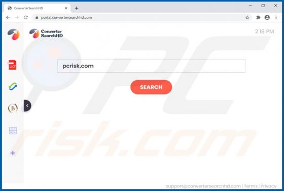 Sequestrador de Navegador ConverterSearchHD