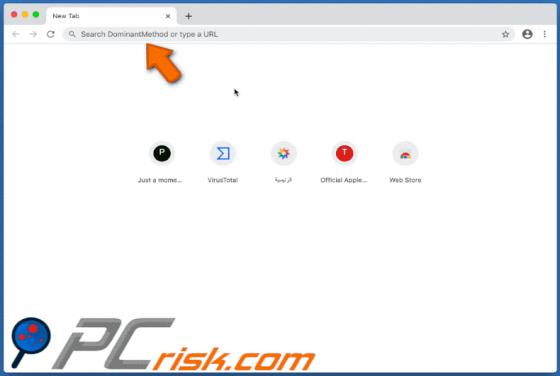 Redirecionamento Search.dominantmethod.com (Mac)