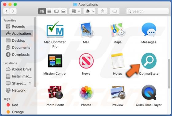 Adware OptimalState (Mac)