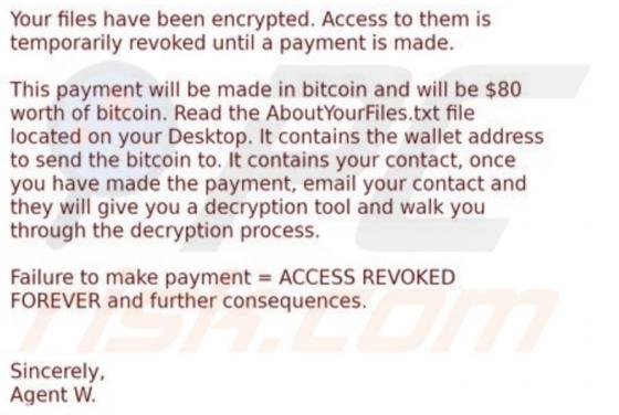 Ransomware VAGGEN