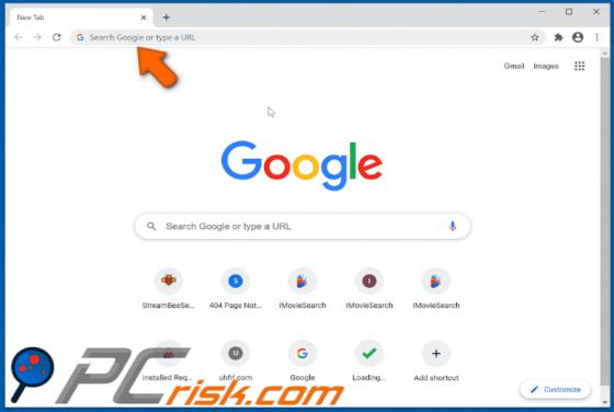 Sequestrador de Navegador Pro Search