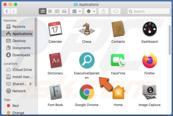Adware ExecutiveOperation (Mac)