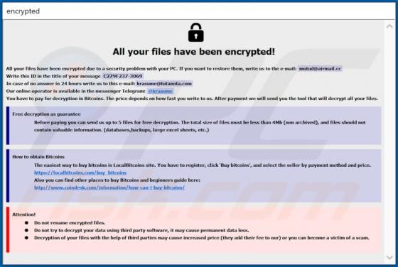 Ransomware Banjo