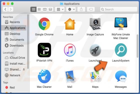 Adware LaunchSystem (Mac)
