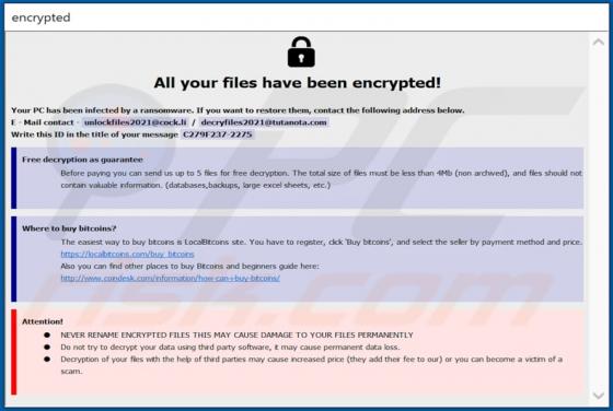 Ransomware Acuff