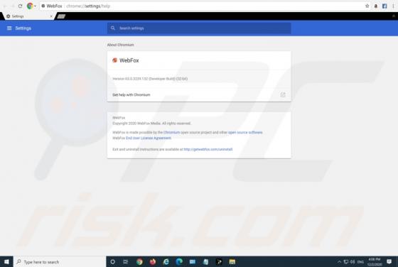 Adware WebFox