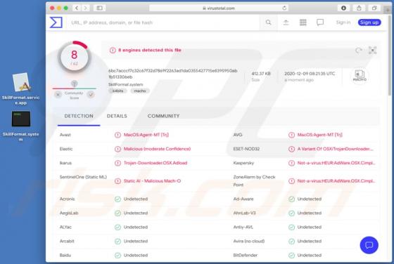 Adware SkillFormat (Mac)