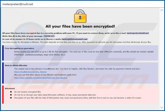 Ransomware Mpr
