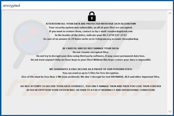 Ransomware Easy