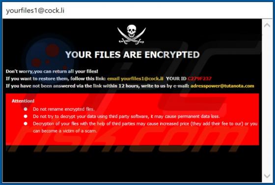 Ransomware yoAD