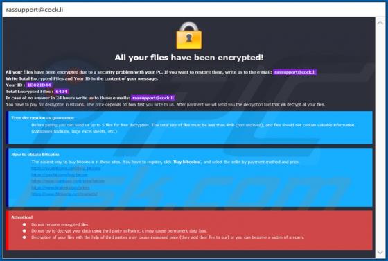 Ransomware Bk